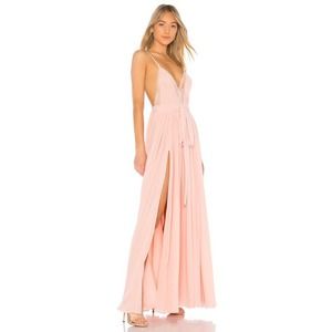 Revolve X Michael Costello Blush Justin Gown